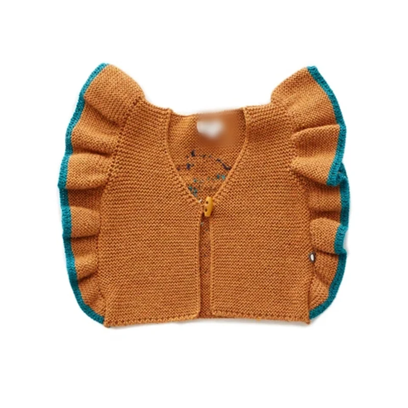 Зимние детские комплекты одежды, свитер для маленьких девочек, жилет, вязаные штаны, одежда для маленьких мальчиков, комплекты с длинными рукавами, леггинсы
