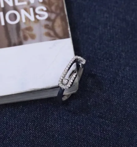 Роскошное кольцо с одним камнем Дизайн Мода розовое золото свадебные кубическим