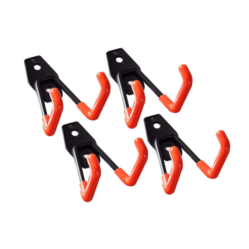 

Wall Mount Garage Bike Hanger Hook Heavy Duty Metal Hooks Garden Bathroom Organizer Hooks Kitchen Storage Tools With Screws 25