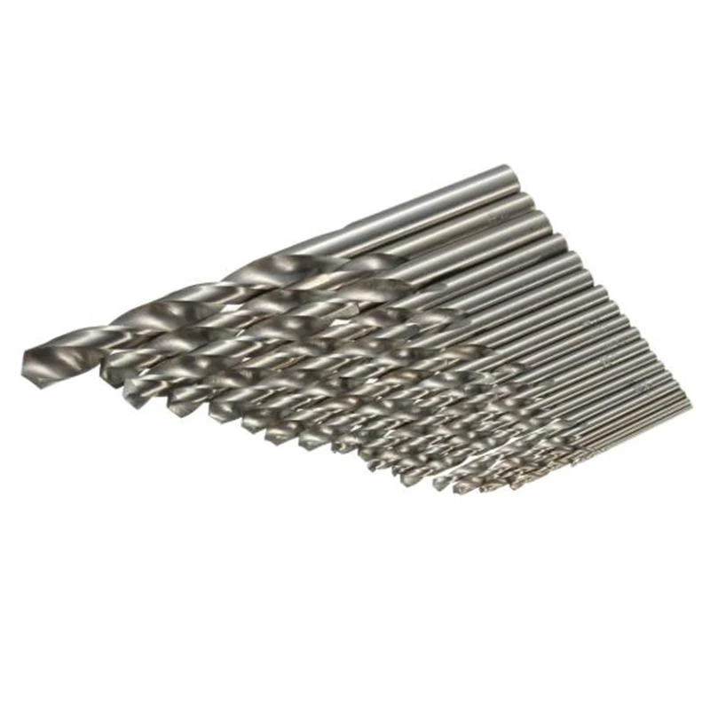 

18pcs Drill Bits 1-10.2mm M35 Cobalt HSS Straight Shank Woodworking Carpentry