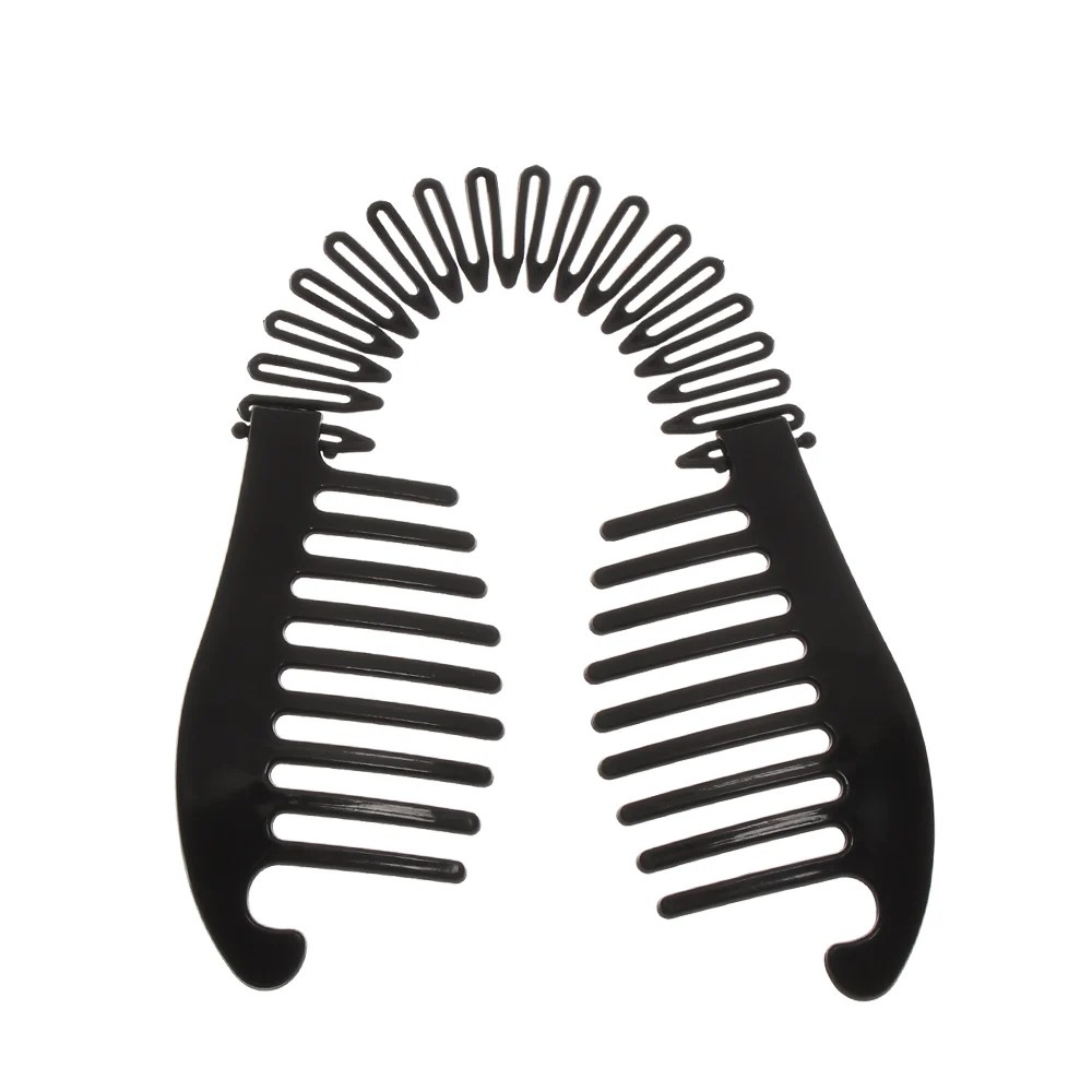 Женские Эластичные заколка для волос в форме банана Braider скорпиона конского