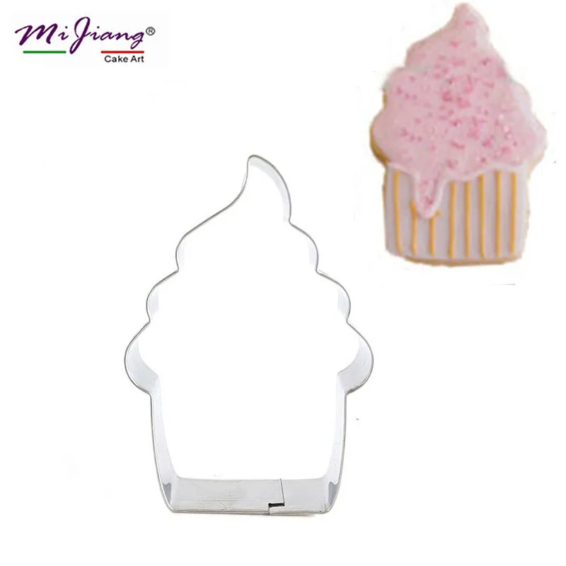 Новый резак для мороженого из нержавеющей стали печенья с мастикой