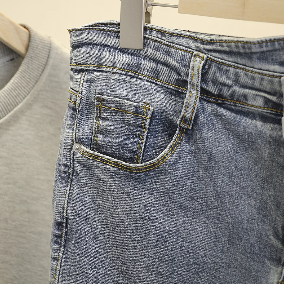 2020 весенние женские джинсы облегающие эластичные узкие брюки с дырками