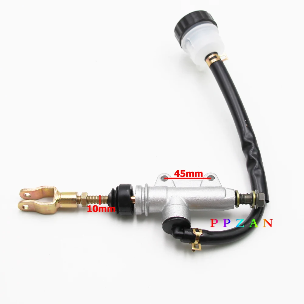 10 мм 40 задний гидравлический тормозной цилиндр резервуар для PIT Quad Dirt Bike ATV багги