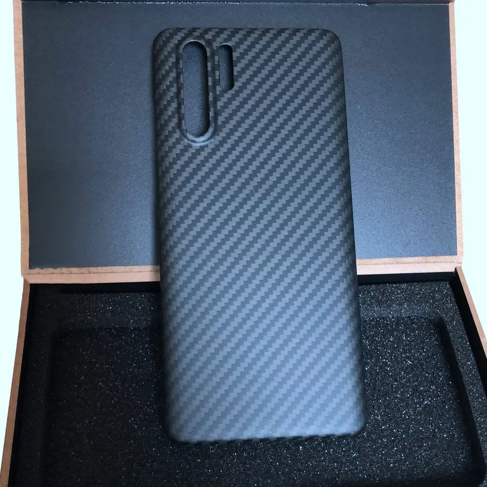P30PRO matte black Чехол из углеродного волокна для huawei P30 PRO P30 P20 PRO P20 Ультратонкий чехол ручной работы - Цвет: P30PRO matte black