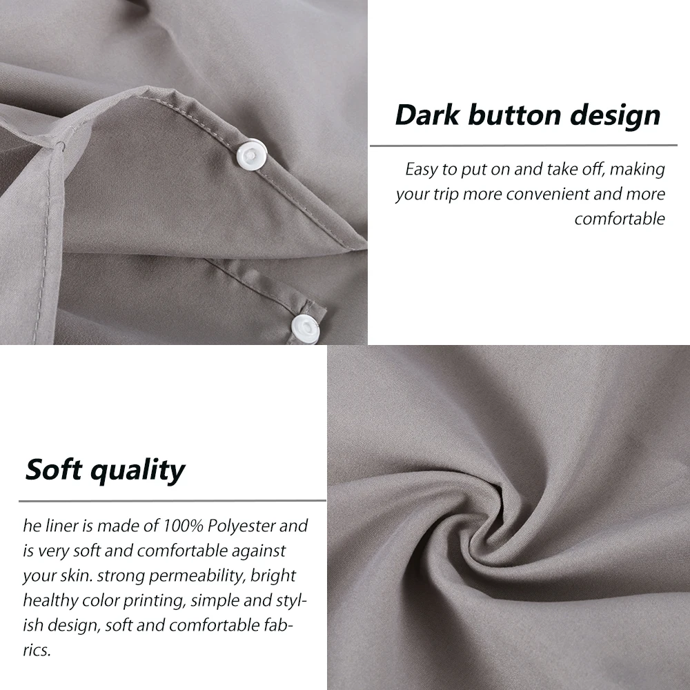 Анти-грязный Сверхлегкий наружный спальный мешок подкладка полиэстер портативный двойной спальный мешок Кемпинг путешествия здоровый спальный мешок