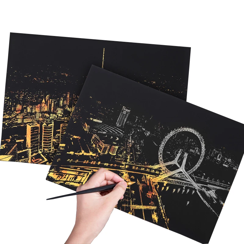 

Винтажная стираемая карта, настенная наклейка, украшение, студенческие канцелярские принадлежности, оборудование для обучения, подарок на ...