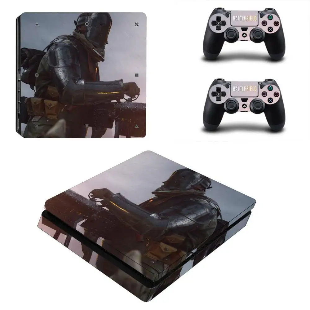 Поле боя PS4 тонкий Стикеры s Play station 4 кожи наклейки для Игровые приставки Slim