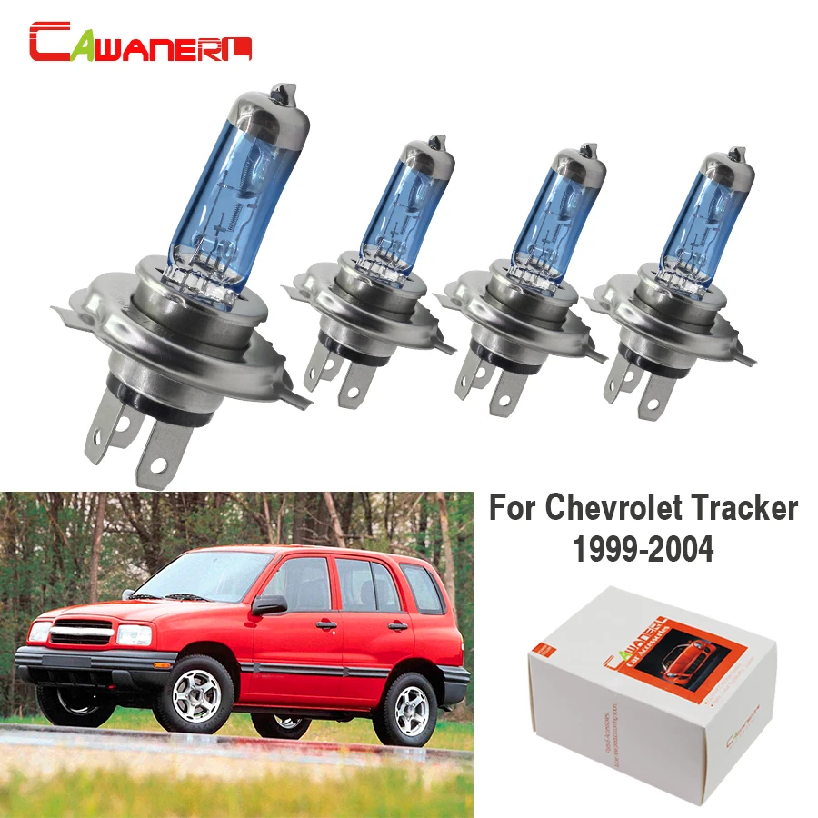 Cawaner для Chevrolet трекер 1999 2004 100 Вт автомобильный светильник галогенная лампа 4300 К с