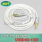 2,5 мм 4,4 мм XLR Сделано в Китае 8 Core с серебряным покрытием OCC кабель для Hifiman изображением Арьи Klipsch HP-3 наследие 3,5 мм контактный разъем для наушников LN006567