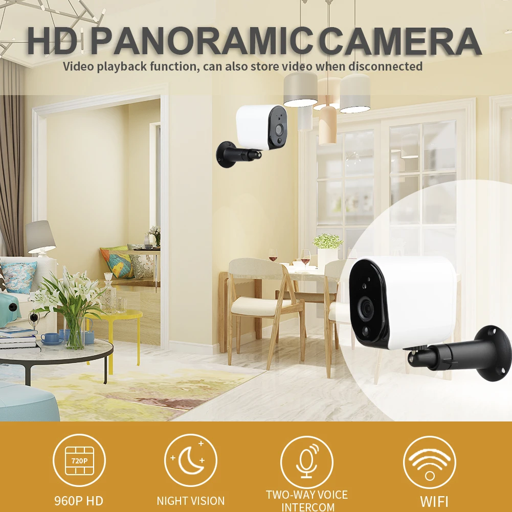 

Baby Monitor IP Camera 960P 1080p Wireless Surveillance Camera Home Security Waterproof Battery WiFi IP Camera Outdoor