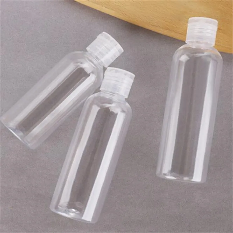 5Pcs Portable Travel Bottle 10ml 30ml 50ml 100 ml Plastic Bottles for Travel Sub Bottle Shampoo Cosmetic Lotion Container