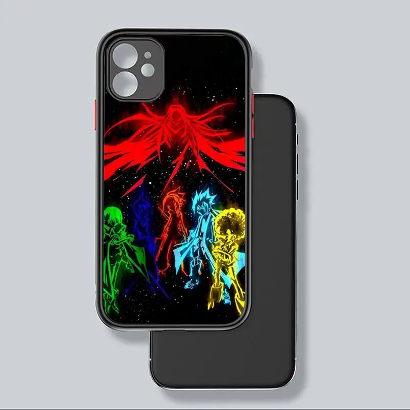 

cartoon Anime Shaman King Phone Case Matte Transparent for iPhone 7 8 11 12 s mini pro X XS XR MAX Plus coque