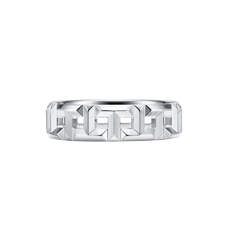 

Starlight Oh Baby Rings of the Same Style Wang Yibo Hollow Ring All-Match Jewelry Ins Trendy Index Finger Peripheral Ster