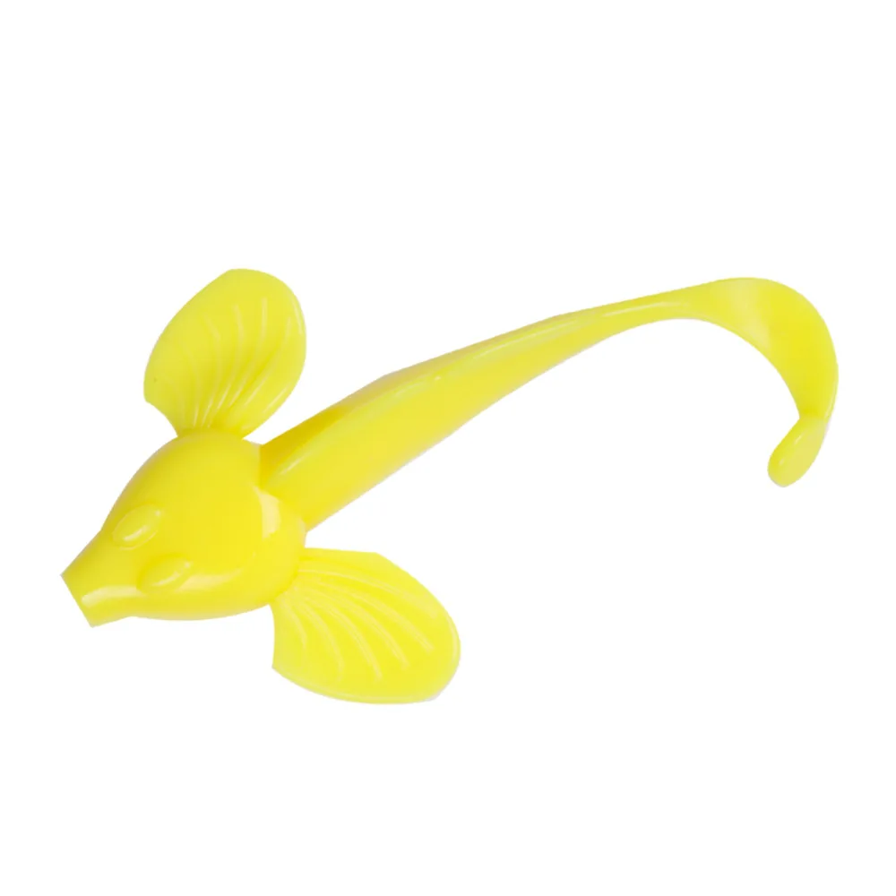 5 шт./лот приманки в виде гольяна 8 см/4 г искусственная силиконовая Мягкая