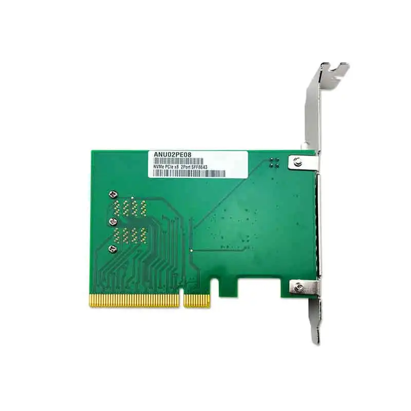 anu02pe08 nvme u 2 sff8643 к sff8639 двойной порт nvme контр