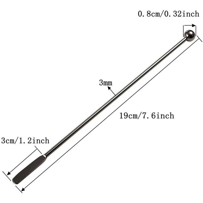 10 шт многоразовые палочки для морды кофе мешалки напитков перемешивания