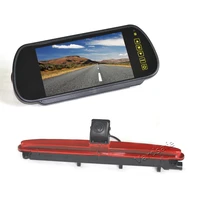 vardsafe vs618k parking backup camera 7 inch clip on rear view mirror monitor for iveco daily 2014 current