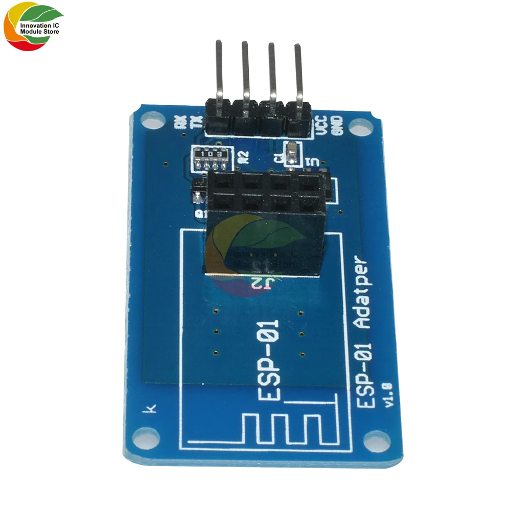 ESP8266 Φ модуль беспроводного адаптера с Wi-Fi 3 В 5 в Esp01 адаптер для коммутационной