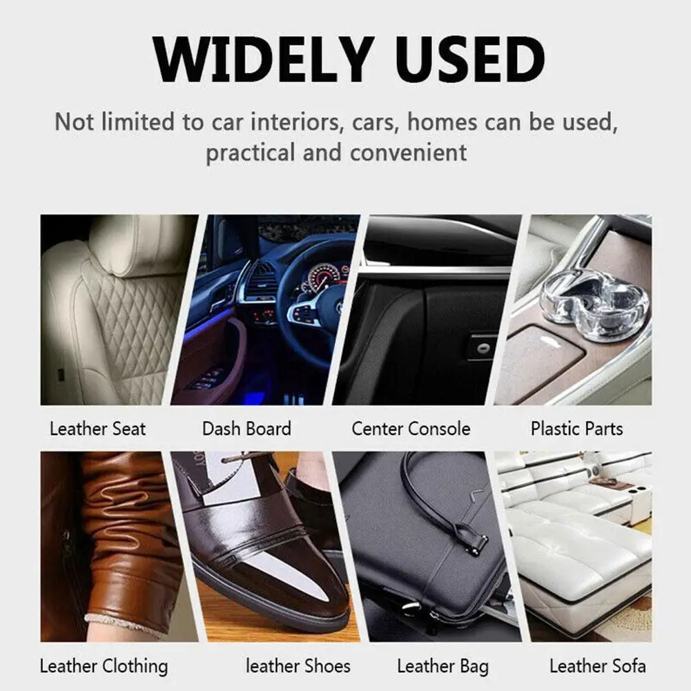 

Dropship 50ml Auto Car Interior Cleaning Tool Multifunction Waxing Tire-wheel Dedicated Refurbish Agent Cleaner Car Accessories