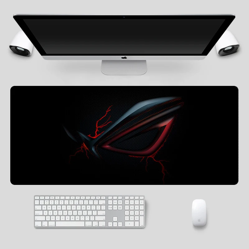 Мода 90x40 см большой ASUS игровой коврик для мыши Республика геймеров клавиатура с