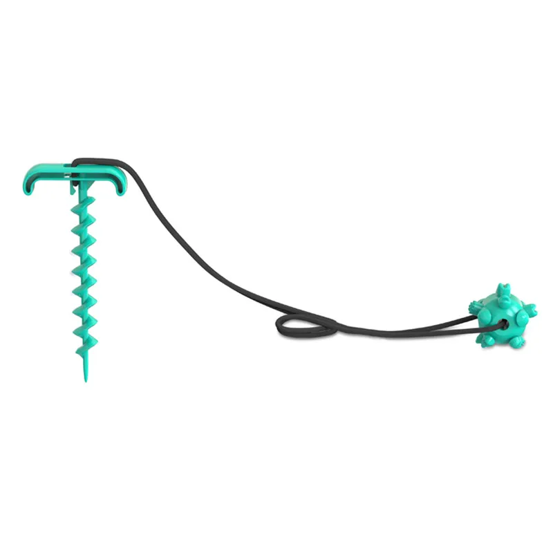 

Pet Dog Leash Outdoor Fixed Peg Pet Dog Toy Dog Push Ball Toy Dog Tooth Cleaning Dog Toothbrush Interactive Pet Elastic Leash Do