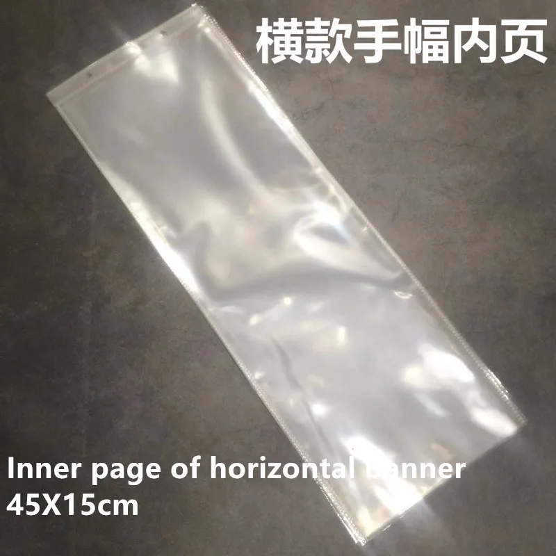 Хлопушка со слоганом Kpop внутри чистого листа для хранения книг баннеров 10