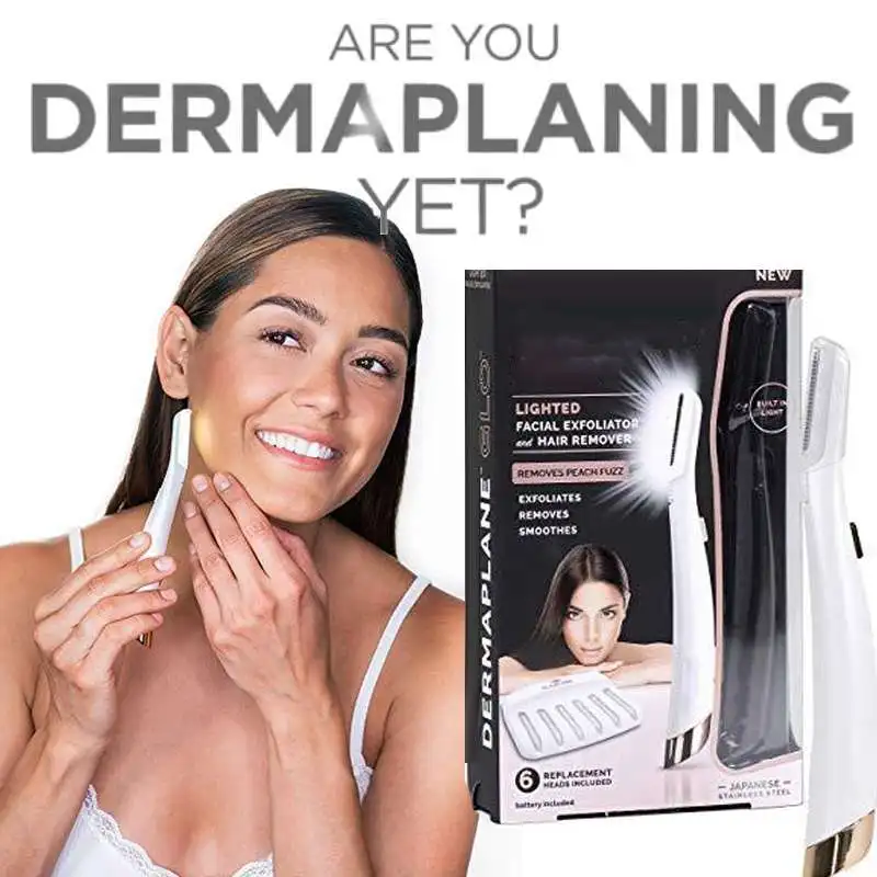 Dermaplaning средство для удаления волос с подсветкой лица Expoliator - Цена: 374,34 руб.