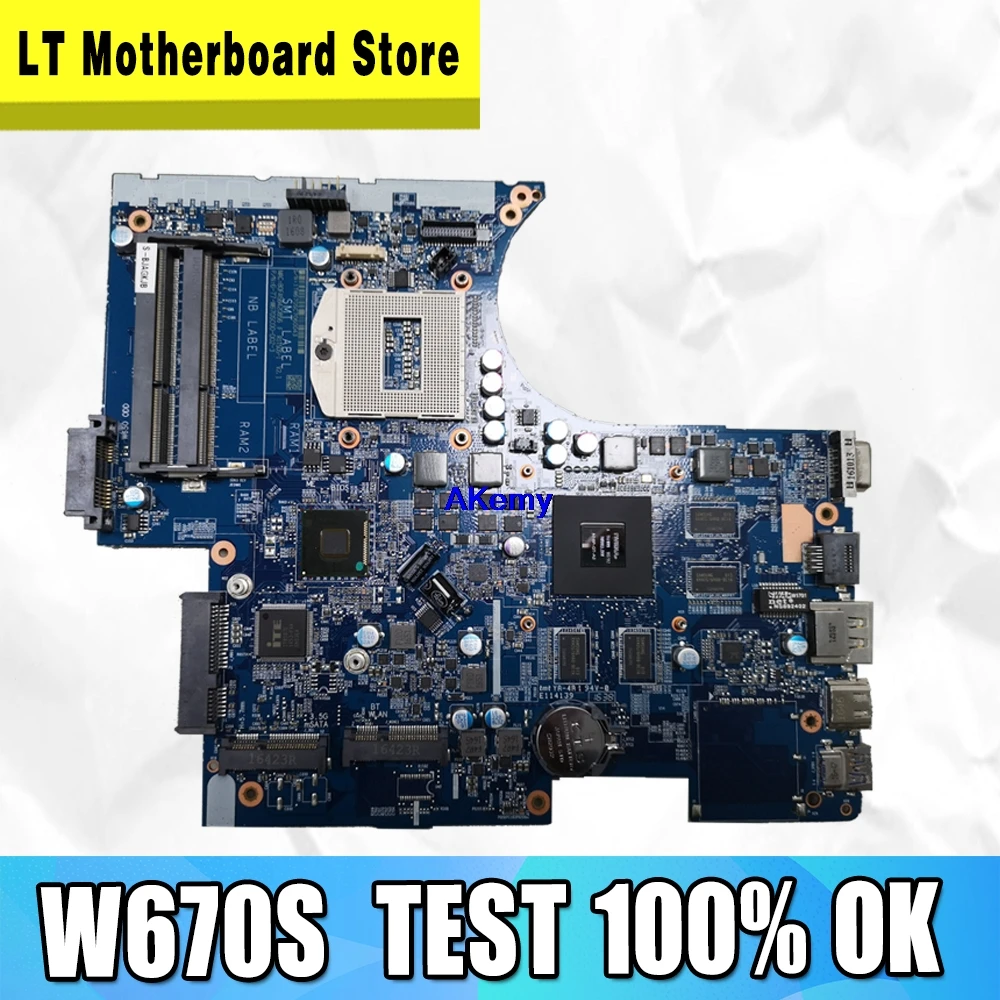 Материнская плата для ноутбука подходит Clevo W670SZ W670SJ материнская 6 77 W670SJ00 D02