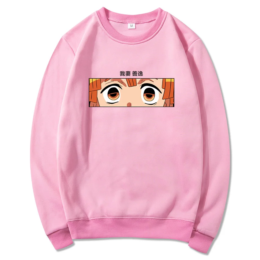 Толстовка Женская/Мужская в стиле аниме манжет демон Slayer смешная Харадзюку