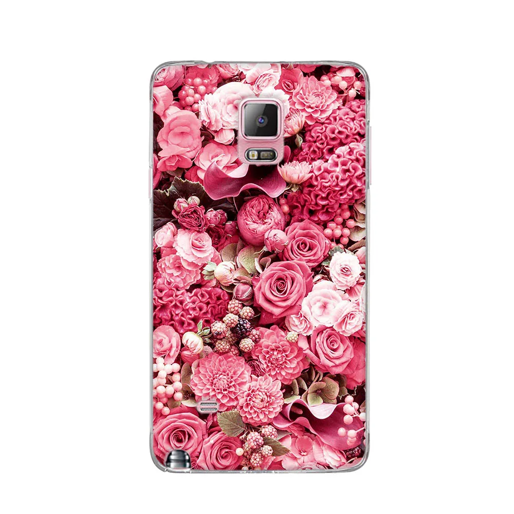 Силиконовый чехол для Samsung Galaxy Note 4 N9100 чехлы телефонов | Мобильные телефоны и