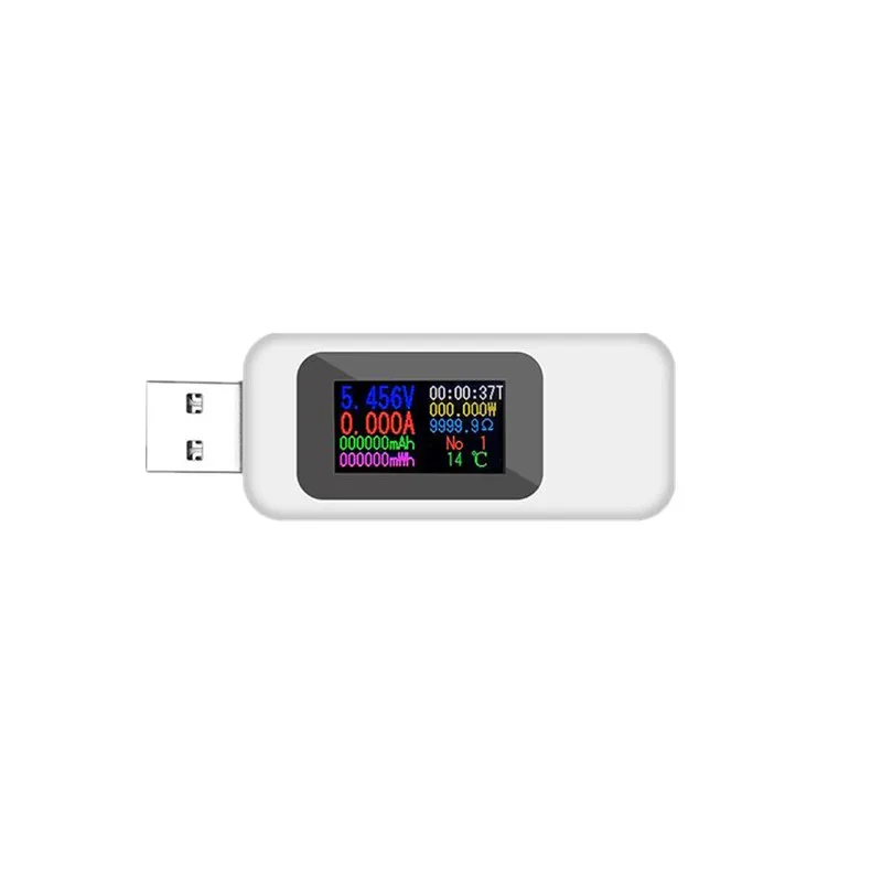 USB-тестер постоянного тока QC 2 0 3 4-30 в измеритель емкости и напряжения цифровой