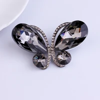 fashion big butterfly brooch pin luxury brooches office coat pins trendy jewelry crystal brooches for women girls gifts 2020 new