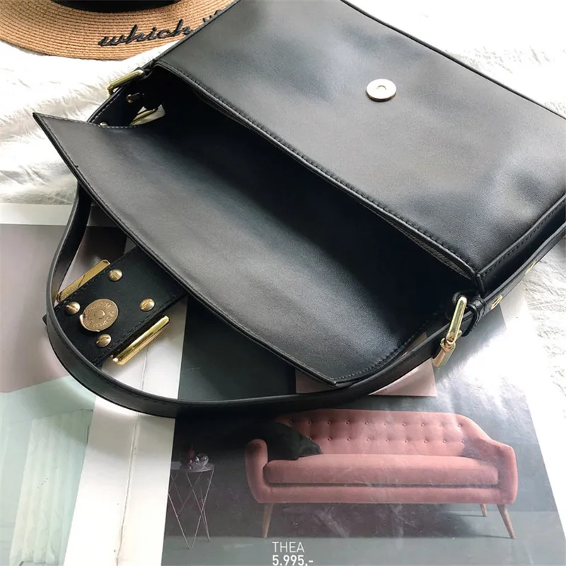 Женская сумка-мессенджер из натуральной кожи с двумя ремнями в стиле ретро 2019 |