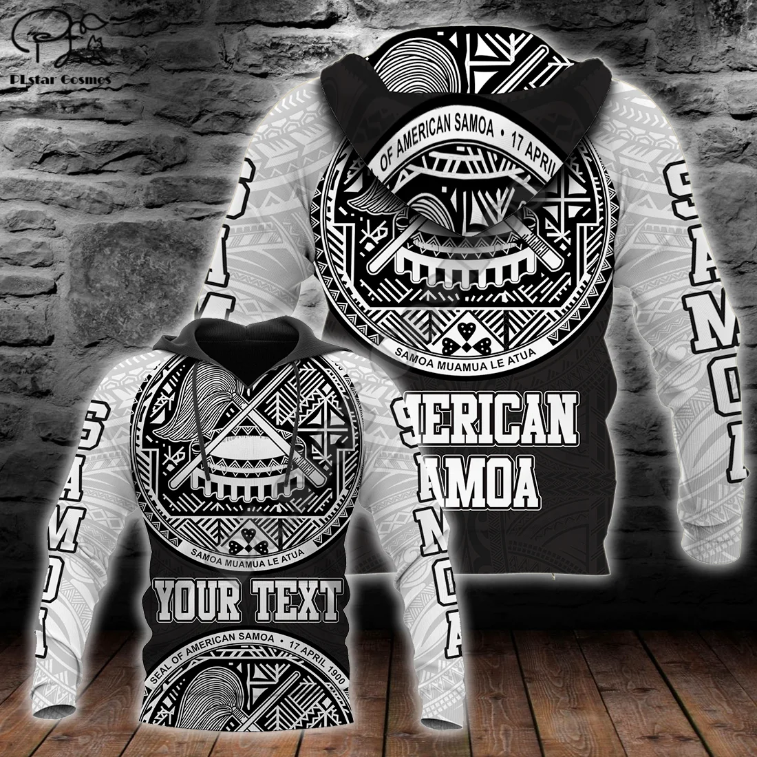

PLstar Cosmos American Samoa Culture 3D Printed New Fashion Hoodies Sweatshirts Zip Hooded For Men/Women Casual Streetwear S06
