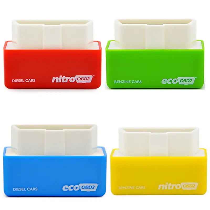 15% Fuel Save EcoOBD2 For Benzine Petrol Gasoline Cars Eco OBD2 Diesel NitroOBD2 Chip Tuning Box Plug & Driver Diagnostic Tool |