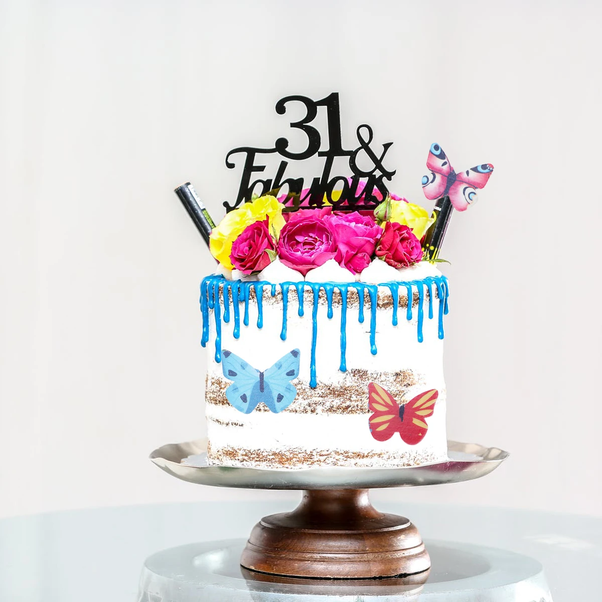 120pcs Butterfly Cake Decoration Toppers Cupcake Food Assorted Decorative Wafer Paper Butterflies Decor | Дом и сад