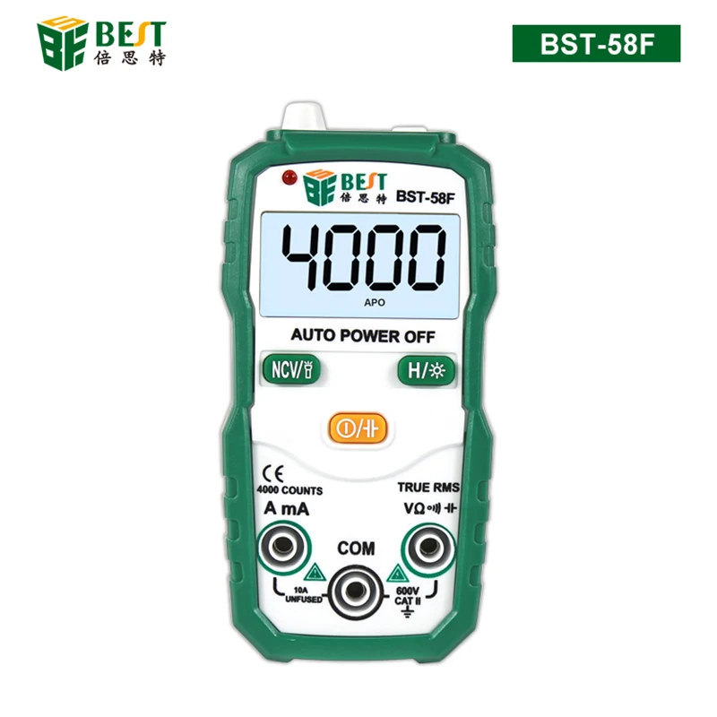 

Portable LCD Digital Multimeter Non-contact 9999 True - RMS AC/DC Ammeter Current Voltmeter NCV Frequency Auto Ranging Tester