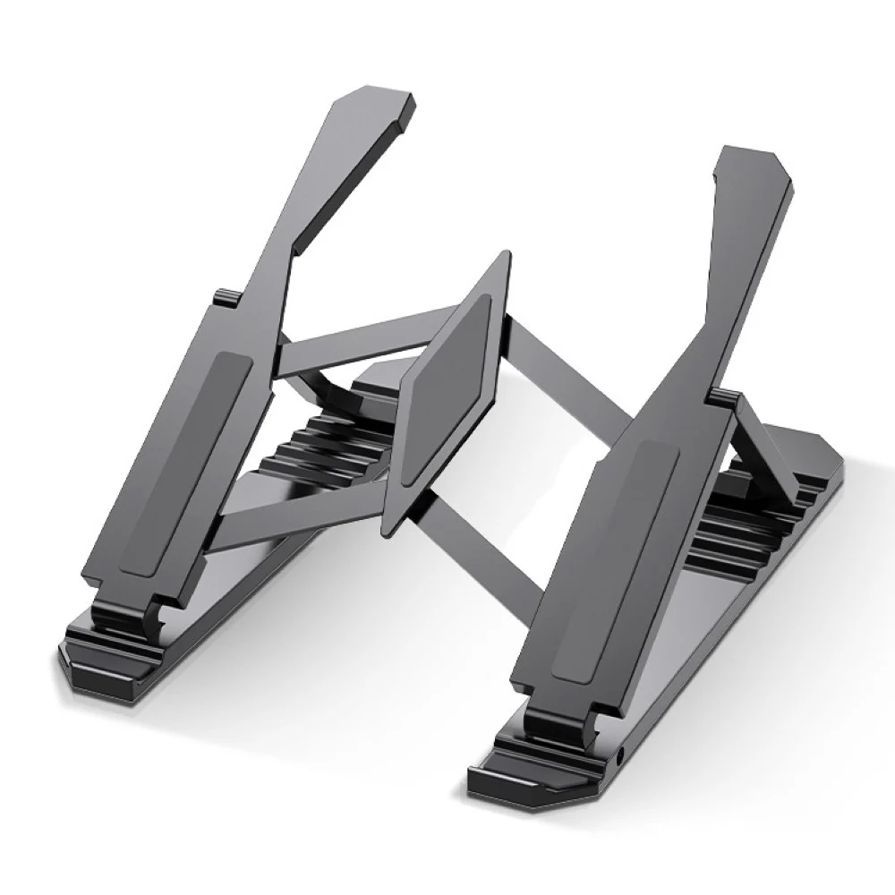

Laptop Stand Portable Adjustable Foldable Support Base Aluminum Alloy Bracket Radiatin Riser Holder for 11-17 inch Laptop Tablet