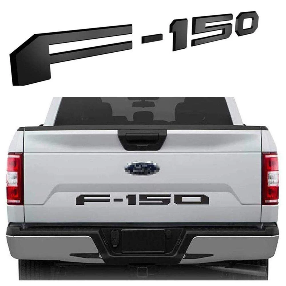 

3D вставка для задней двери, буква для Ford Raptor F150, вставка для задней канавки автомобиля, сильная адсорбционная буква-эмблема с клеем 3 м