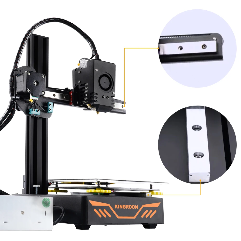 Preise Kp3s Upgrade 3d Drucker Aluminium Lebenslauf Drucker Hohe Präzision Touch Screen Diy 3d Drucker Kit Impressora 3d 180x180x180mm