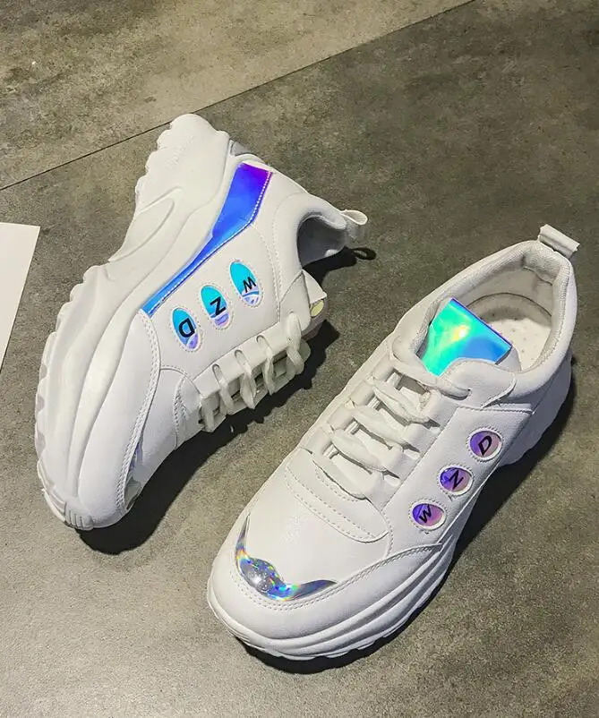 Мужские кроссовки 2019 модная повседневная обувь женские удобные дышащие белые на