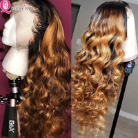 honey blonde lace front wig ombre human hair wig loose wave lace front wig hd lace frontal wig brazilian transparent lace wigs