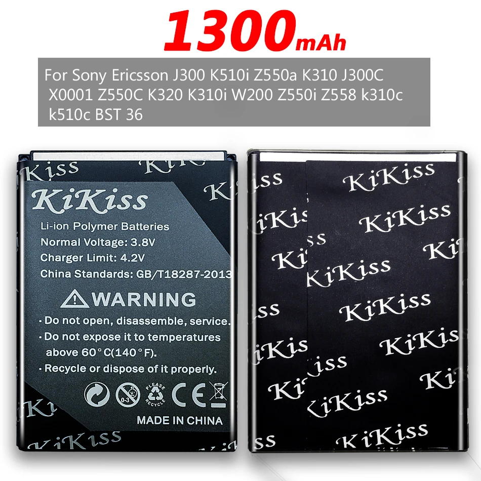 BST 36 Аккумулятор для Sony Ericsson Z320i z550i K310i K320I T270i T280i T258 w200i Z300i Z310i z558i s800i + номер
