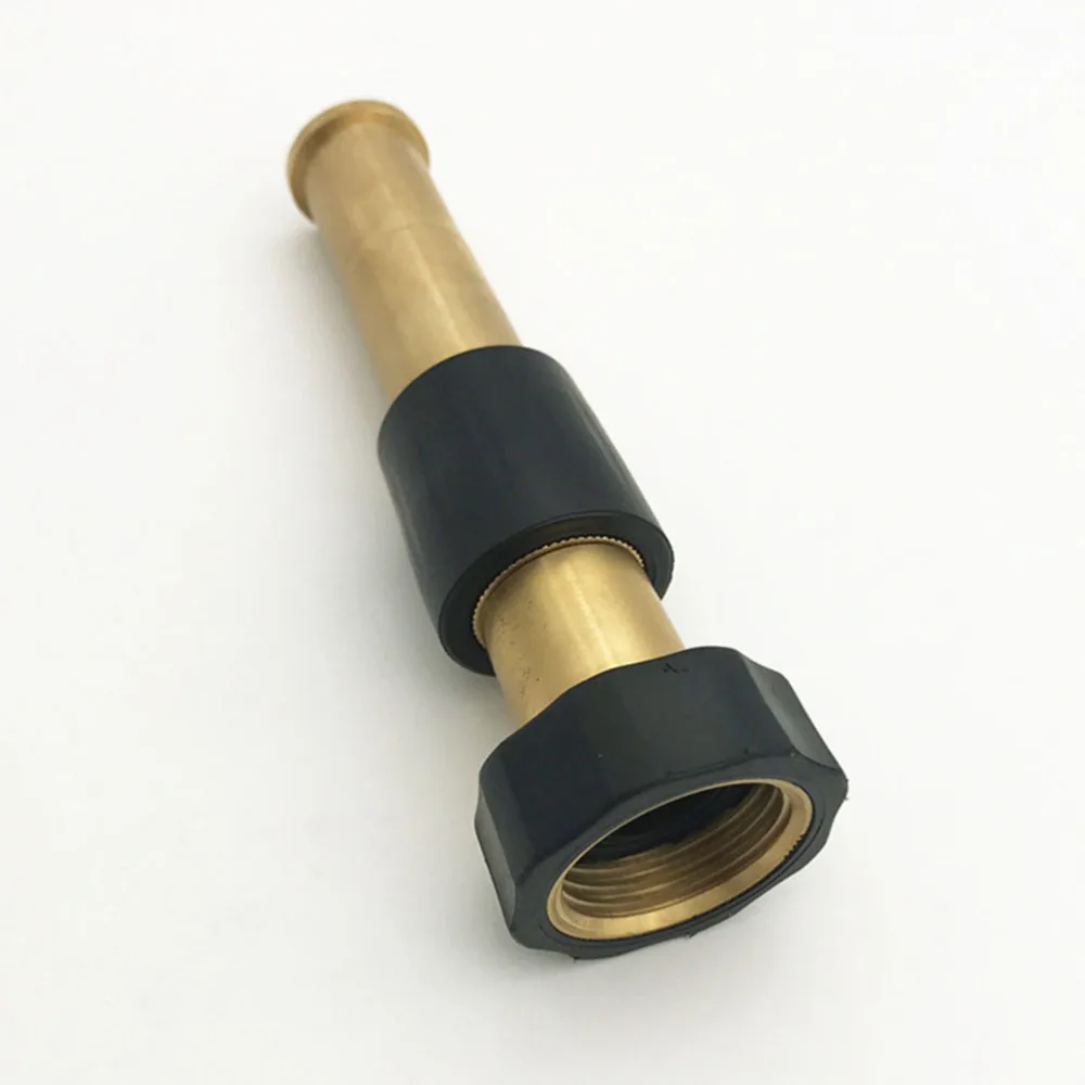 

5-inch Brass Hose Heavy Duty Adjustable Nozzle (American 3/4 Inner Teeth)