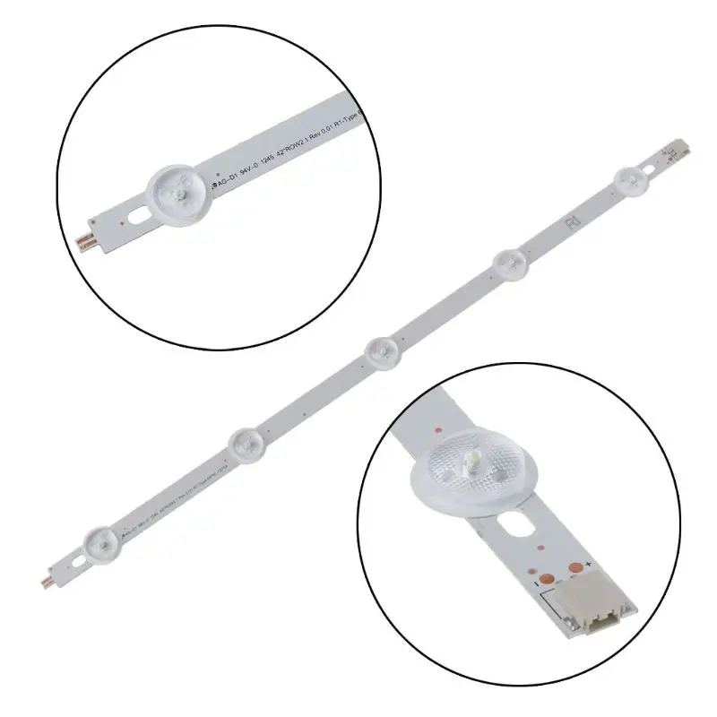 Полоски для подсветки телевизора 42LN 10 шт./компл. алюминиевые полоски с подсветкой