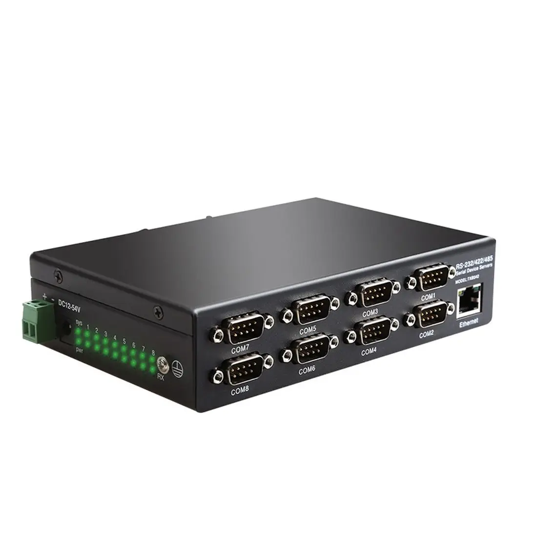 DIEWU 8 портов RS232 RS485 RS422 к Ethernet TCP/IP конвертер несколько последовательных устройств