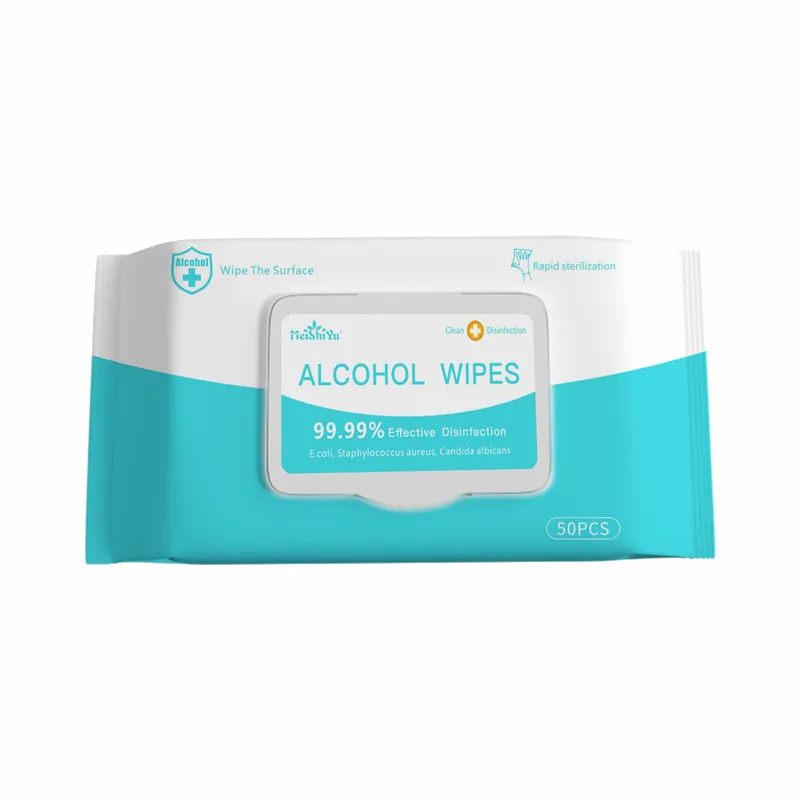 

10pcs/bag Personal 75% Isopropryl Alcohol Isole Individual Wet Wipes Disinfection Swabs Antiseptic Cleaning Tissues/wipes