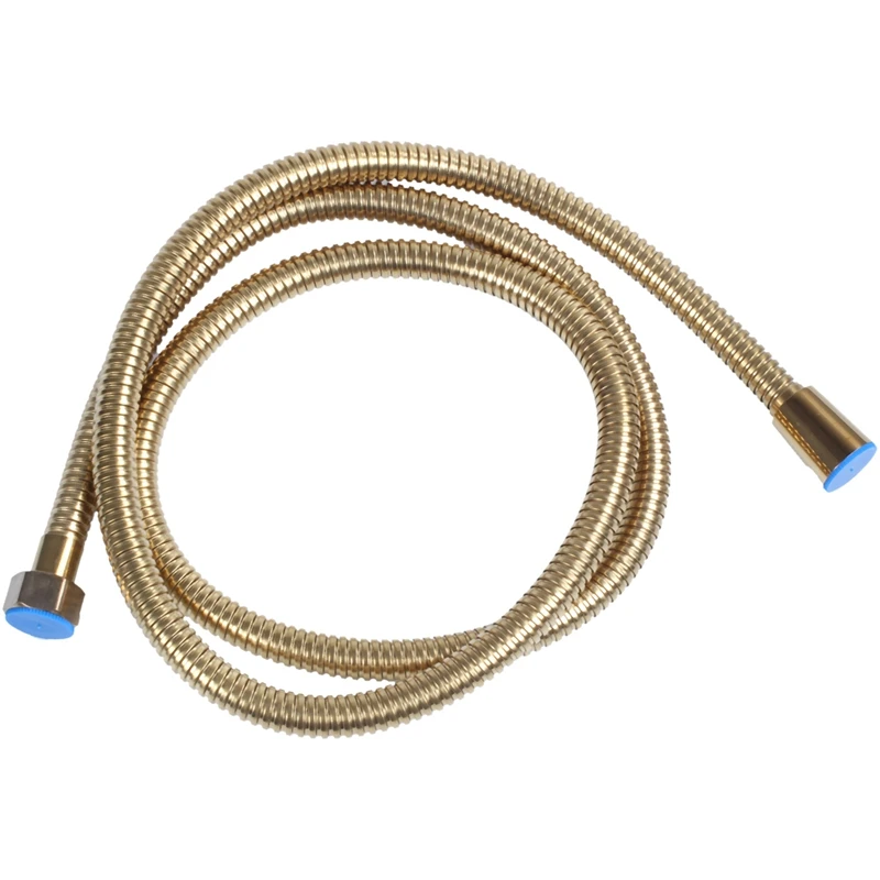 hot sale 1.5m Gold Shower Head Hose Long Flexible Stainless Steel Bathroom Water Tube | Бытовая техника