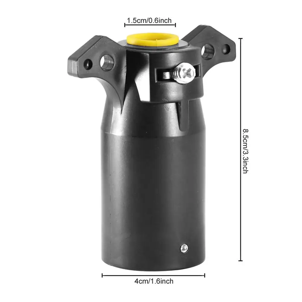 

Durable 7 Pin Plastic Adapter Trailer Socket Truck Towing Electrics 12V Connector European Standard Automobile Plugs Accessories